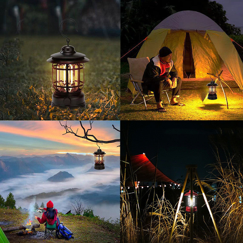 LEDLamp - Portable Retro Camping Lamp