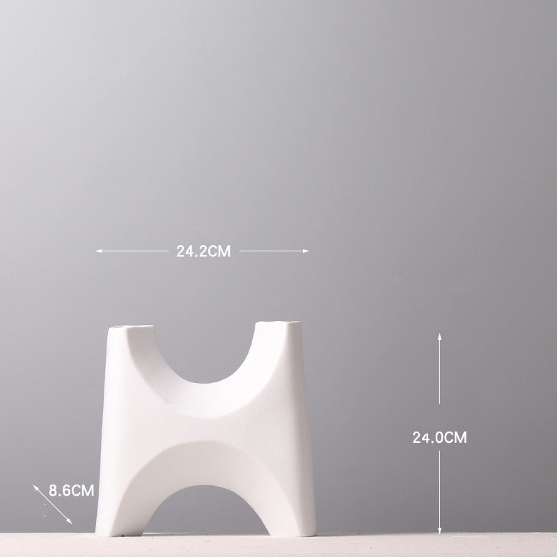 Nordic Minimalist Creative Ceramic Vase