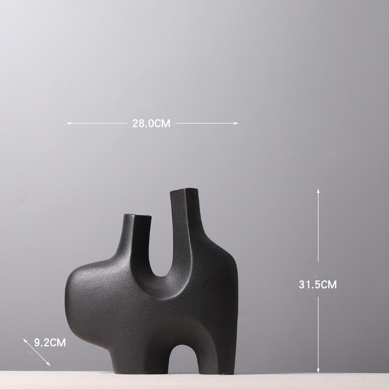 Nordic Minimalist Creative Ceramic Vase