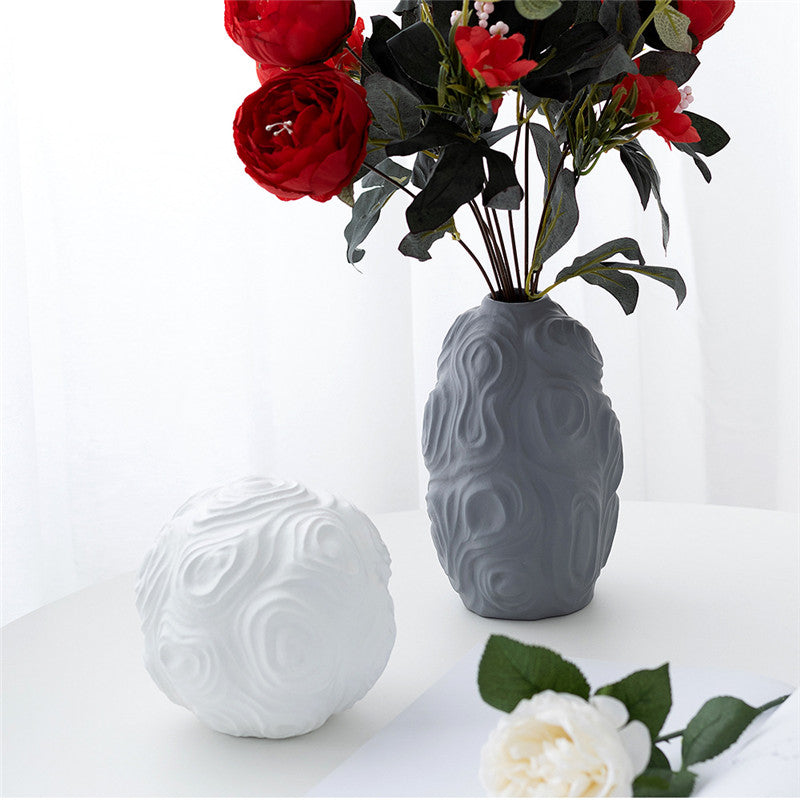 Creative Ceramic Honeycomb Bottle Soft Ceramic Vase