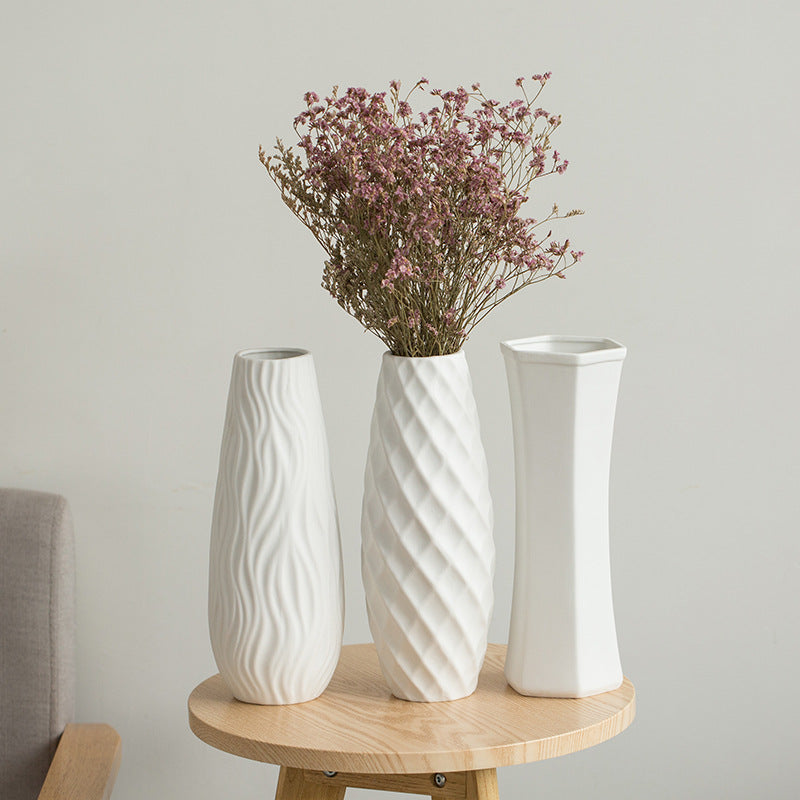 Floor-standing ceramic vase