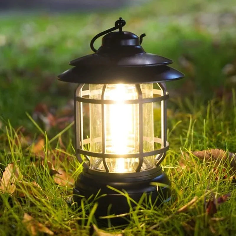 LEDLamp - Portable Retro Camping Lamp