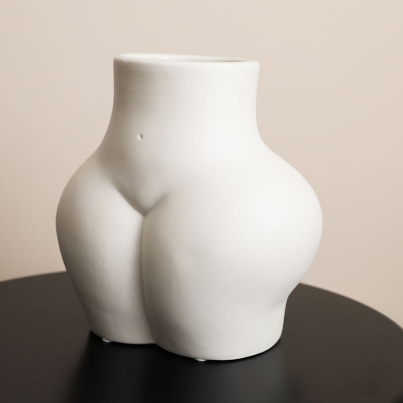 Nordic Ceramic Body Sexy Art Decorative Vase