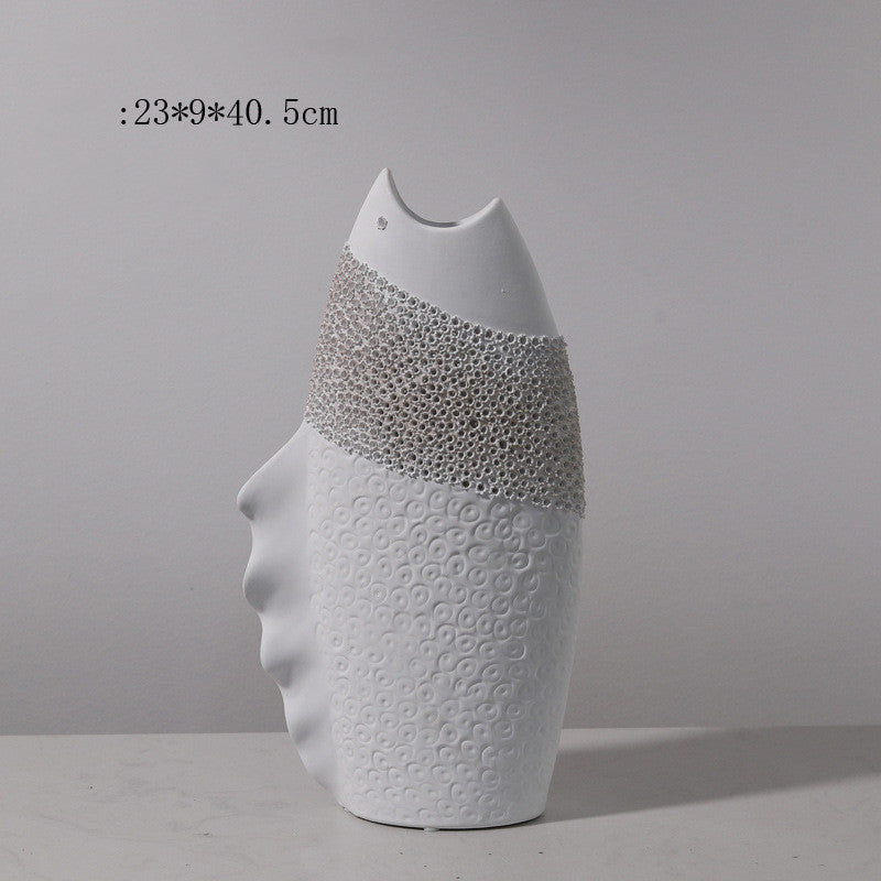 Model Room Soft Decoration Handmade Ceramic Vase Decoration