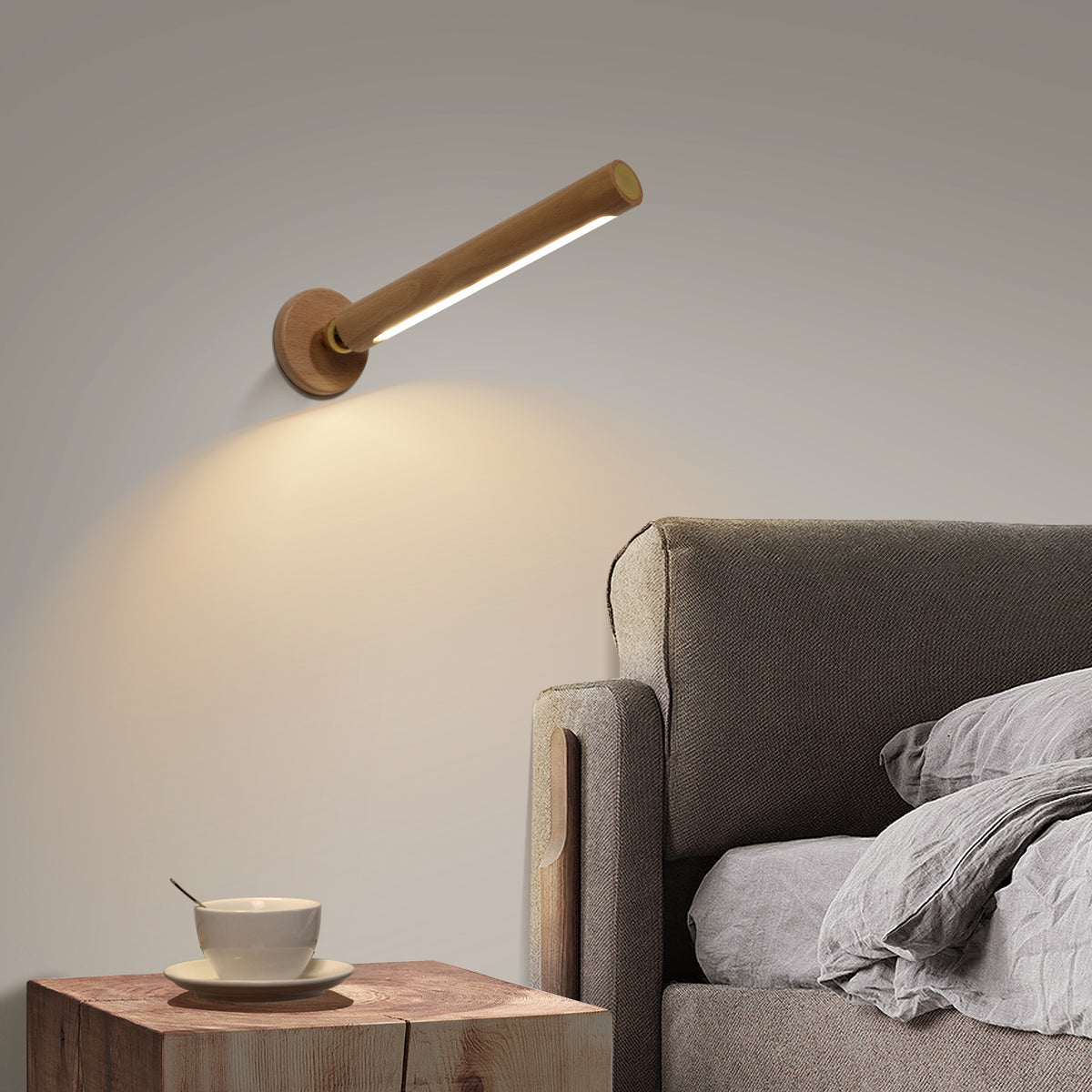 WoodLamp -  Rechargeable Magnetic Smart Light