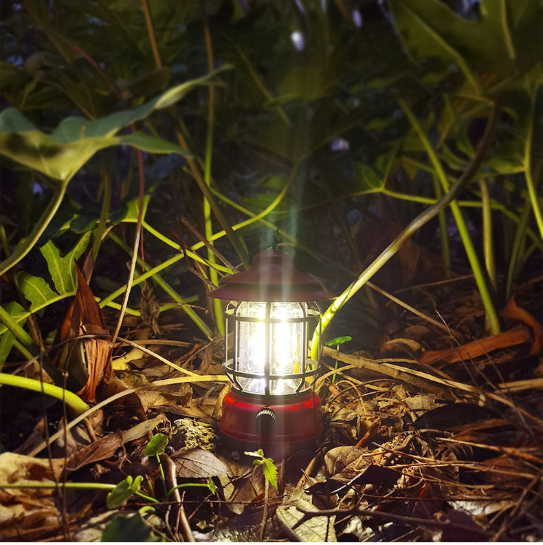 LEDLamp - Portable Retro Camping Lamp