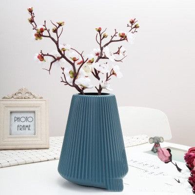 Melamine Plastic Colorful Vase Living Room Decorative Flower Vase