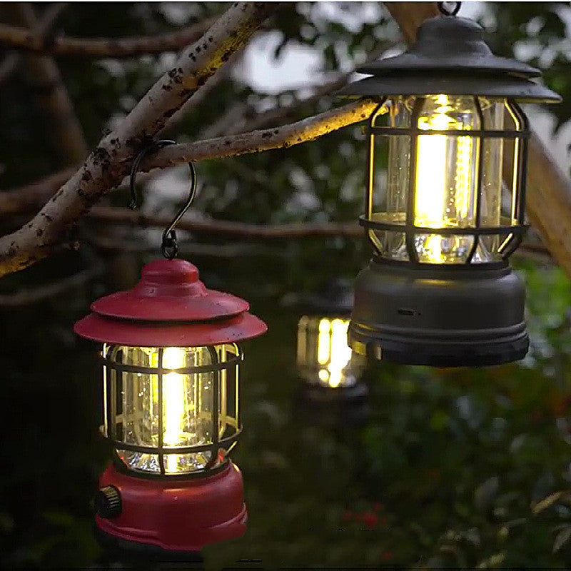 LEDLamp - Portable Retro Camping Lamp