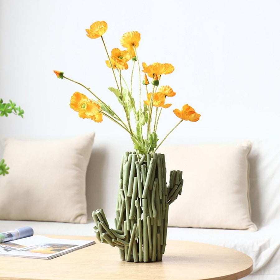 Creative Cactus Flower Vase Ornaments